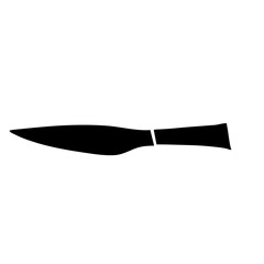 kitchen knife silhouette

