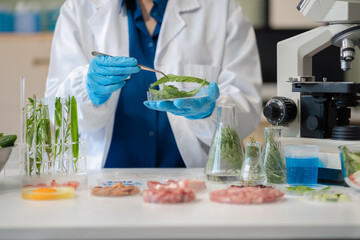 Microbiologists & Nutrition Specialists and medicine, Molecular Analysis in Food Science Labs.