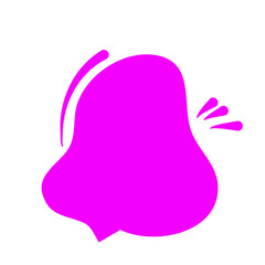 colorful blank empty speech bubbles
