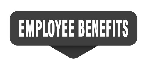 Fototapeta premium employee benefits sticker. employee benefits sign on transparent background