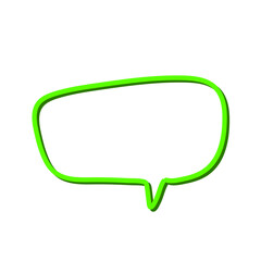 Fototapeta premium chat bubble line 