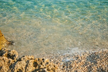 The purest water of the Mediterranean Sea