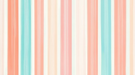 Obraz premium Pastel Striped Background Summer Texture Soft Color Stripes