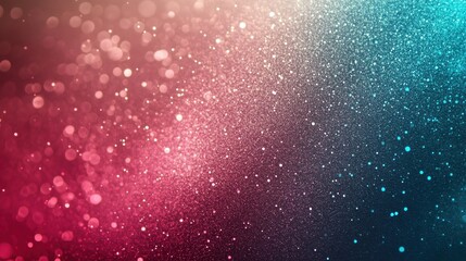 Fototapeta premium Pink and Teal Glitter Background Texture