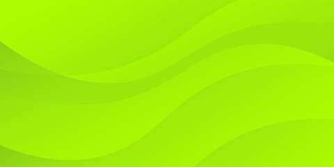 Modern liquid background with green gradient. Dynamic shape composition. vector