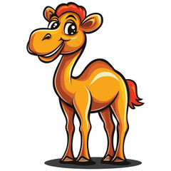 Cartoon Camel