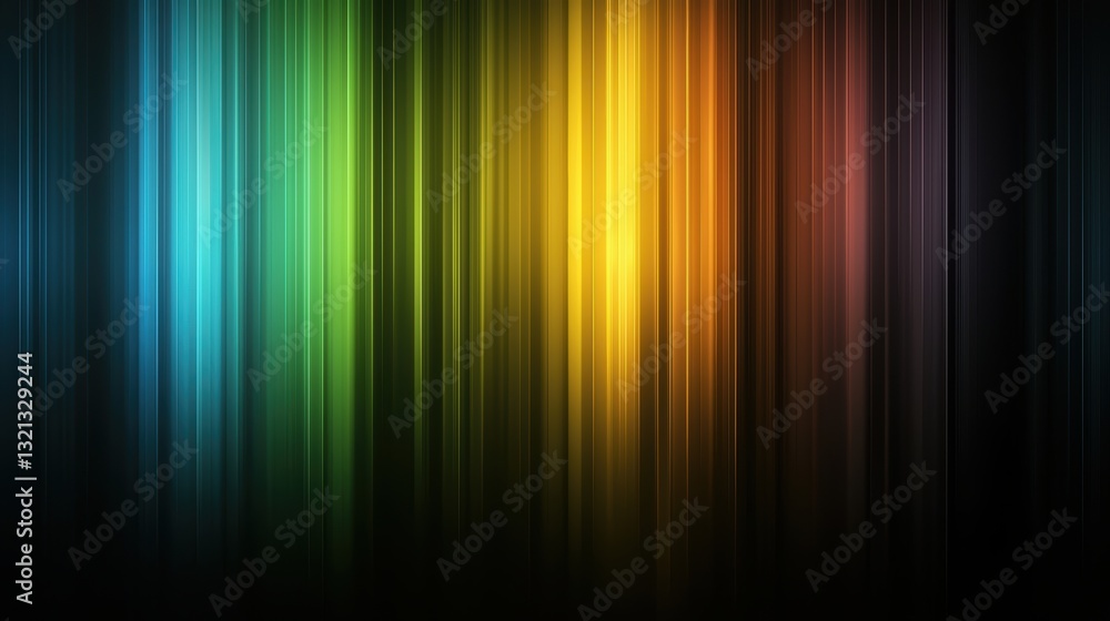 Poster abstract colorful lines background vector, a vibrant and modern design for dynamic visuals