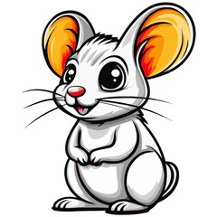  Happy Cartoon Mouse