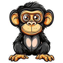 cartoon monkey 