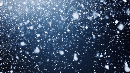 Obraz premium Falling Snow Winter Background Snowy Texture
