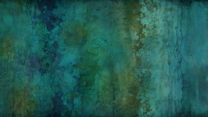 Fototapeta premium Ethereal Patina: An abstract texture showcases the captivating allure of a weathered surface, evoking a sense of depth and timeless charm.