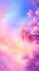 Fototapeta premium Dreamy Floral Background