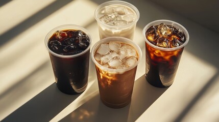 Iced Coffee Variations Refreshing Summer Drinks Cold Brew Options