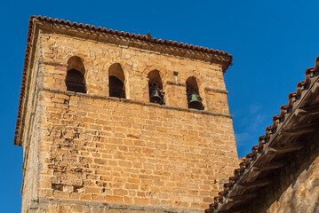 santillana del mar colegiata medieval building