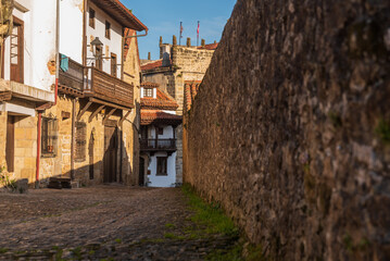 Santillana del Mar typical streets