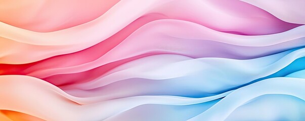 Fototapeta premium Abstract art background concept. Abstract colorful wave pattern with smooth gradient transitions and flowing textures.