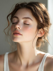 Capturing serenity in a soft natural light moment