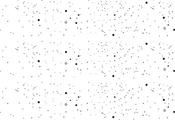 Modern Geometric Star Pattern. Vector Star Pattern Background Drawn by Hand - Vector
