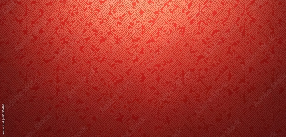 Poster vibrant red wallpaper featuring abstract shapes, patterns. graphic digital colorful modern backdrop.