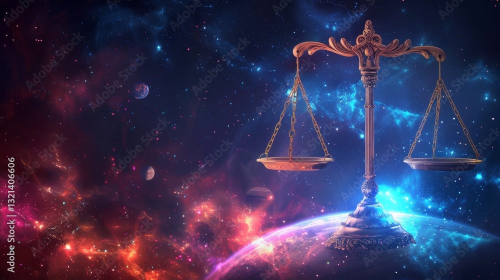 Aufkleber exploring the intersection of augmented reality and justice through ai and hologram technology in vi