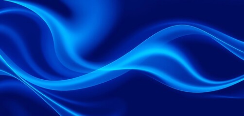 Obraz premium Abstract background with flowing, smooth blue lines creating a dynamic, elegant design, swirl, website