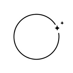 minimalistic shapes sparkling geometric