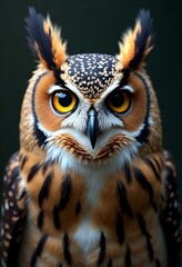 Obraz premium great horned owl