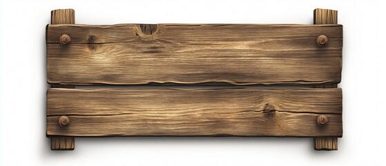 Professional Wooden Plank Illustration for Creative Wood Signs and Signage Design