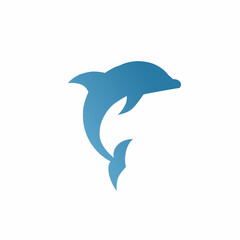 dolphin vector illustration,dolphin vector is suitable for logo design, elements, children's education, icons and company logos 