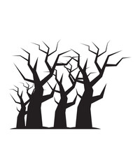 dry tree icon, vector best flat icon.