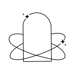 minimalistic shapes sparkling geometric © Zona