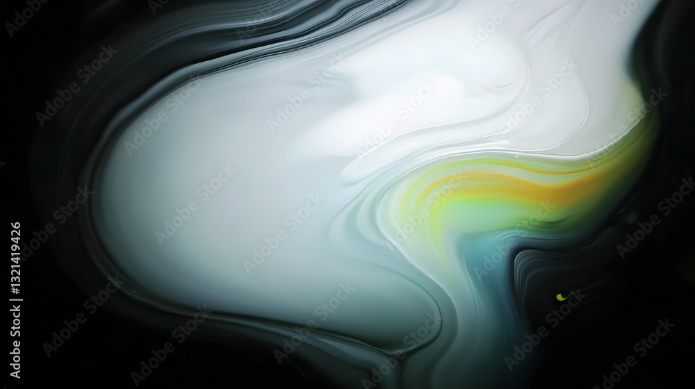 Poster swirling abstract color gradients create an artistic and fluid background