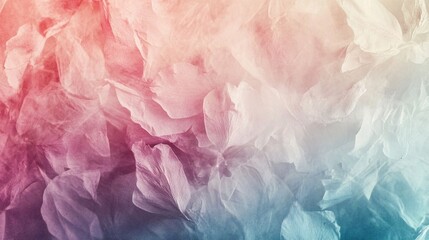 Soft Gradient Violet Backdrop with Feathers