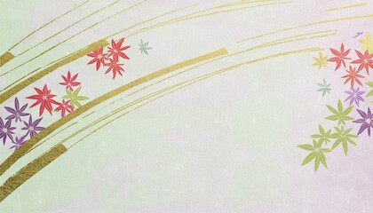 和柄、和風イメージの背景素材