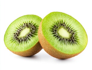 Fresh kiwi fruit slices