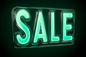 SALE as text for advertising or as a graphic element. 3d rendering