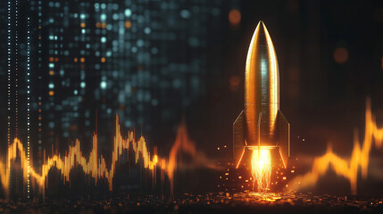 Gold Rocket Represent Cryptocurrency Market