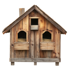 Rustic wooden house with charm