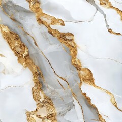 Fototapeta premium White gold marble texture background, interior design
