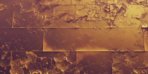 Golden Brown Textured Wall Pattern