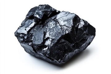 Fototapeta premium Dark, heavy lump of coal