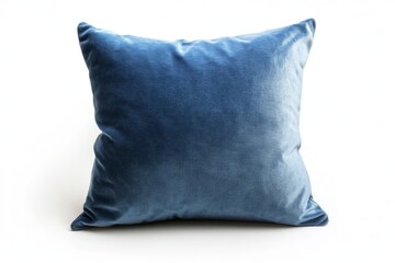 Luxurious Blue Velvet Cushion Soft Plush Square Throw Pillow Home Decor