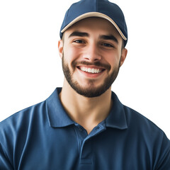 Fototapeta premium Smiling Delivery Worker