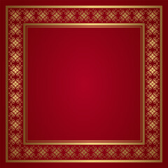 gold carved ornament frame, beautiful decoration design