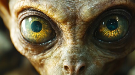 Portrait of an alien