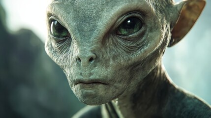 Portrait of an alien