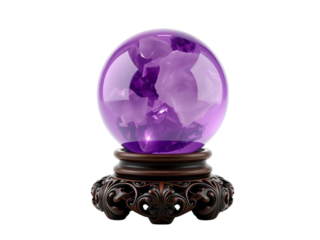 Amethyst Oracle: The Mesmerizing Allure of a Crystalline Divination Globe