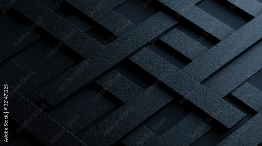 Poster abstract dark grid pattern