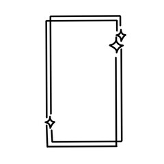 Modern aesthetic Star frame