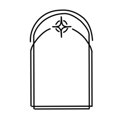 Modern aesthetic Star frame